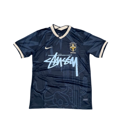 STÜSSY x “BRASIL” JERSEY - BLACK