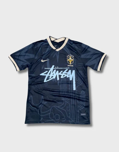 STÜSSY x “BRASIL” JERSEY - BLACK