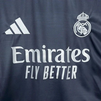 Real Madrid 2025 L/S Away Shirt